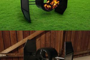 Star Wars Tie Fighter Fire Pit