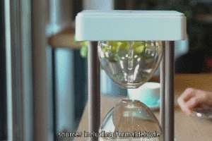 Magic of Water: Anti-gravity Air Purifier & Clock