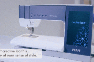 PFAFF creative icon WiFi Smart Sewing & Embroidery Machine