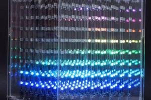 L3D Cube: 16 x 16 x 16″ WiFi Connected LED Cube