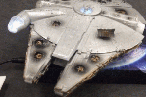 Levitating Millennium Falcon Bluetooth Speaker
