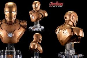 Life-size Iron Man Mark 43 Bust Bluetooth Hi-Fi System
