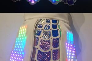 LED Chroma Skirt for Cosplay