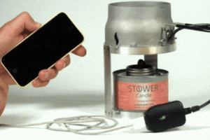 Stower Candle Charger for Your Smartphone