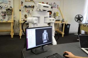Slate Robotics TR1: 3D Printed Human-sized Robot for Hackers