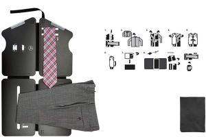 Kikkerland Compact Suit Folder