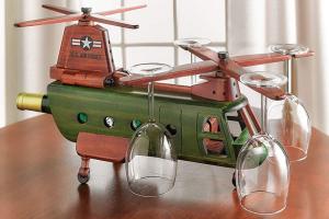 Chinook Helicopter Wine Rack