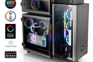 Thermaltake Level 20 Tempered Glass Edition Full Tower PC Case with Voice Control