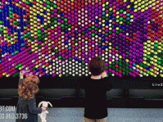 LiteZilla 8-Foot Illuminated Peg Board – Interactive Wall Art