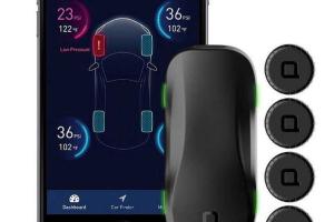 ZUS Smart Tire Pressure & Temperature Monitor