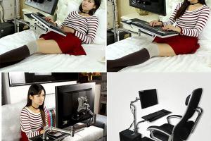 Adjustable Bedside Monitor Stand