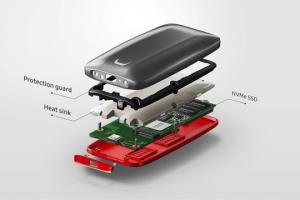 Samsung X5 2TB Portable NVMe SSD with Thunderbolt 3