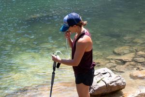 PurTrek: Trekking Pole + Water Purifier