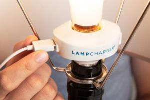 LampCharger Turns Any Lamp Into a USB Charger