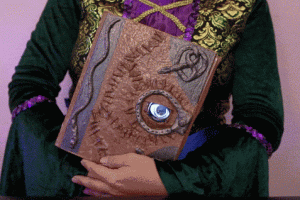 DIY: Spell Book with Animated Eye