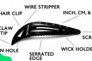 Tacticlip Hair Clip Multitool