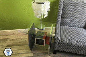Star Wars Tie Fighter Inspired End Table from Grafikway