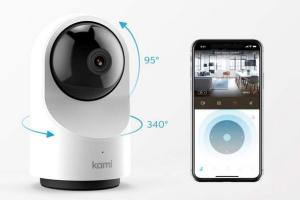 Kami Smart Home Camera with Motion Tracking, Person Detection