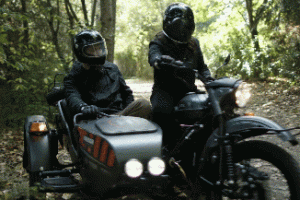 Ural Air Drone Equipped Motorcycle