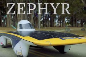 Zephyr: Solar Car with Max Speed of 80mph