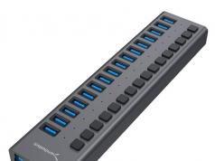 Sabrent 20-Port USB 3.0 Hub