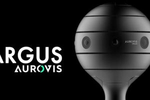 AUROVIS Argus 360-degree Spherical VR Camera with 3D Audio Capture