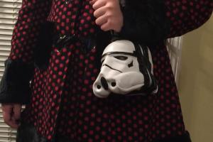Leather Stormtrooper Clutch Purse for Star Wars Fans