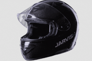 JARVISH X-AR Smart Motorcycle Helmet with HUD, Front & Rear Cameras & Alexa