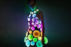 Infinity Mirror LED Light Up Dress