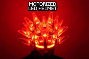 Automaton Motorized LED Helmet with App Control