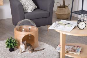 MYZOO Spaceship Gamma: Wall Mounted Cat Bed