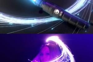 Sparkle Whip by Electrik Unicorn: LED Fiber Optic Whip