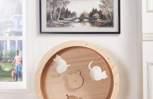 Wooden Cat Treadmill