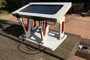 Mini Solar Powered Tesla Supercharger for iPhone & Android