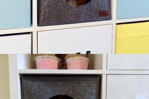PURI PET Cat Cave for IKEA Shelves