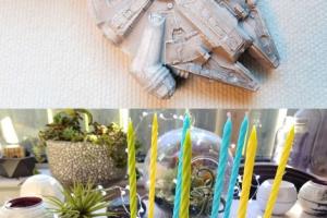 Star Wars Millennium Falcon Candle Holder