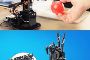 UHand 2.0 Open Source Robot Hand with Vision & Python Programming