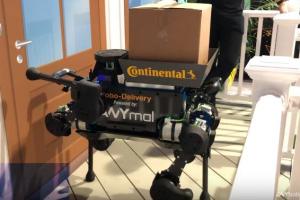 ANYmal Robot Can Deliver Packages