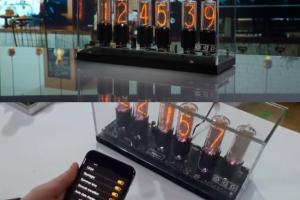 ZIN18 Nixie Clock with App Control