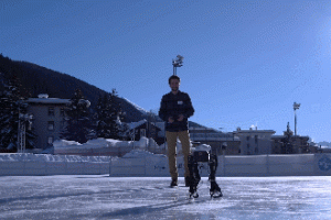 Skaterbot: 3D Printed Ice Skating Robot
