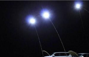 Car Mounted Telescoping Fishing Rod Lights