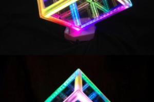 Infinity Cube with Programmable LEDs