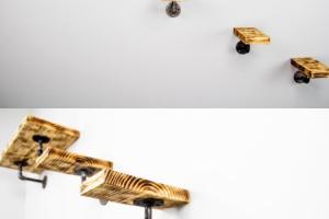 Metal Pipe Cat Wall Steps