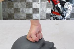 PUREFI Human Face Mitts for Boxing, MMA