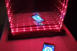 Bluetooth Infinity Mirror with Music Reactive Lights & App Control