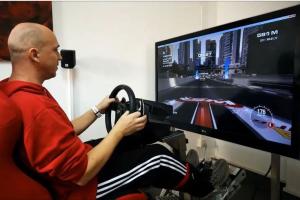 2DOF LC Motion Simulator Chair for VR Gaming