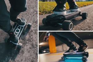 Zetazs 9.9lb Mini E-Skateboard