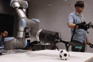 Haptic Telerobot Robotic Hand Mimics Your Hand Movements