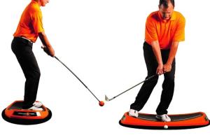 Orange Peel Balance Trainer for Golfers