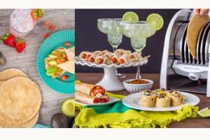 NUNI Tortilla Toaster with 5 Toast Shades